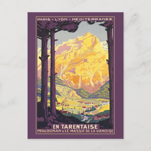 Pralognan de la Vanoise Briefkaart (Voorkant)