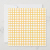 Pram Baby shower Invitation Kaart (Achterkant)