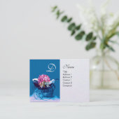 PRAM MET BABY SHOWER VAN STROOMSTROMEN, parelpapi Visitekaartje (Staand voorkant)