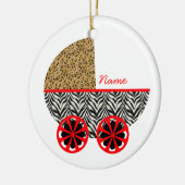 Pram Ornament met Peter Pan Girls Quote (Links)