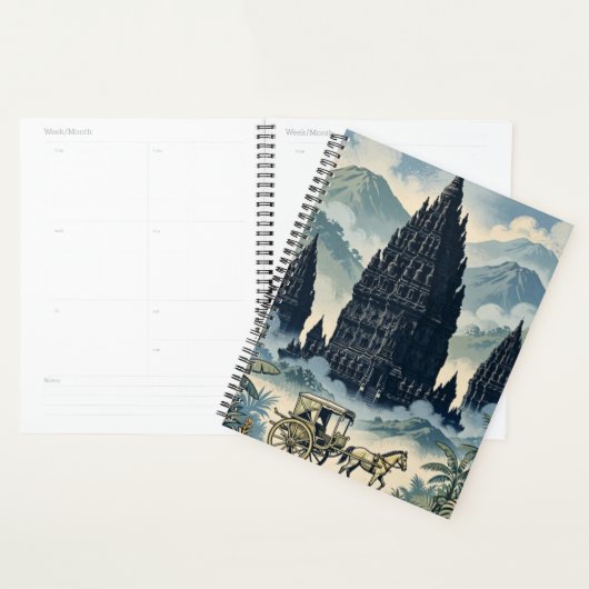Prambanan Hindoe Tempel Java Indonesië Planner (Display)