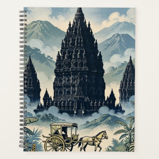 Prambanan Hindoe Tempel Java Indonesië Planner (Voorkant)
