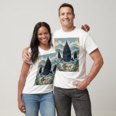 Prambanan Hindoe Tempel Java Indonesië T-shirt (Unisex)
