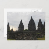 Prambanan tempel, Indonesië Briefkaart (Voorkant / Achterkant)