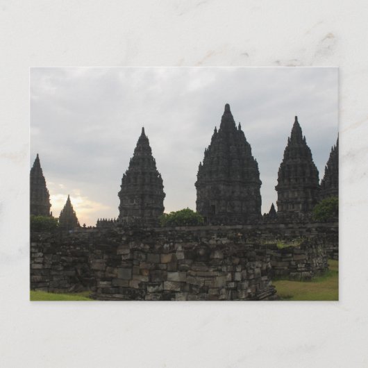 Prambanan tempel, Indonesië Briefkaart (Voorkant)