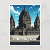 Prambanan Tempel Indonesië UNESCO Briefkaart (Voorkant)