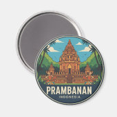 Prambanan Tempel Indonesië UNESCO Magneet (Voorkant / Achterkant)