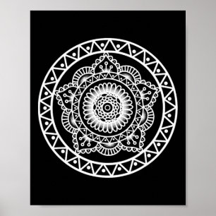 Prana Art Mandala Heilige Geometrie Vibratie Kunst Poster
