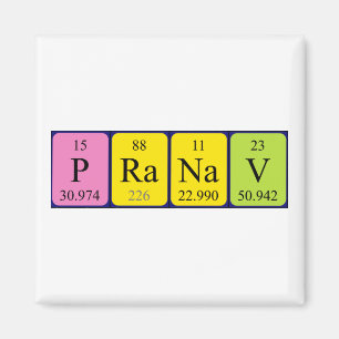 Pranav periodieke lijstnaam magneet