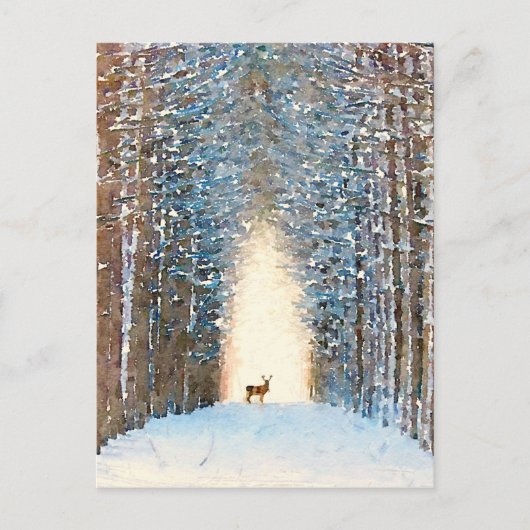 Prancer Briefkaart (Voorkant)