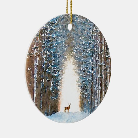 Prancer Keramisch Ornament (Rechts)