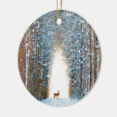 Prancer Keramisch Ornament (Links)