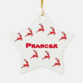 Prancer - Ornament (De rendieren) (Achterkant)