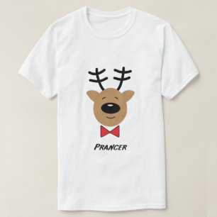 Prancer Reindeer T-shirt