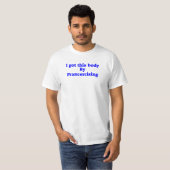 Prancercise T-shirt (Voorkant volledig)