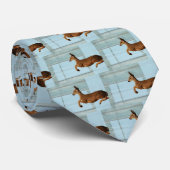 Prancing Deer Stropdas (Opgerold)