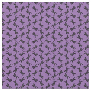 Prancing Horse Westerne Equestrian CUSTOM COLOR Stof