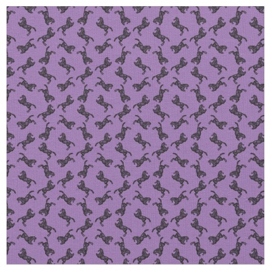 Prancing Horse Westerne Equestrian CUSTOM COLOR Stof (Close Up)