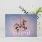 PRANCING PONY CARROUSEL KAART (Staand voorkant)