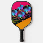 Prancingpaarden Pickleball Paddle (Voorkant)