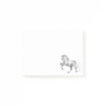Prancings Dapple Gray Horse Post Sticky Notes