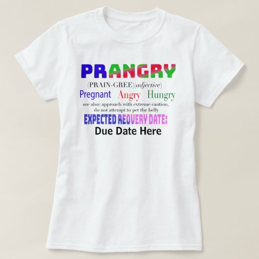 PRANGRY Definition Shirt () (Design voorkant)