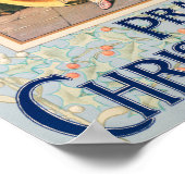 Prang's Christmas Card (ca. 1886) Prints Poster (Hoek)