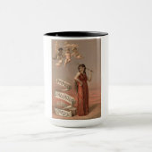 Prang's Valentijn Kaarten AD, Vrouw & Cherubs Mok (Midden)