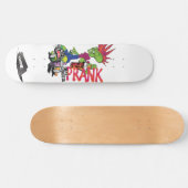 Prank Alien Punk Vandal Persoonlijk Skateboard (Horizontaal)