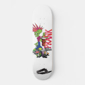 Prank Alien Punk Vandal Persoonlijk Skateboard (Voorkant)