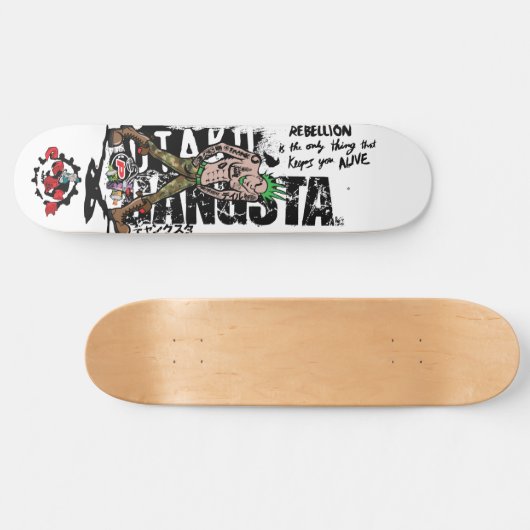 Prank is niet dood persoonlijk skateboard (Horizontaal)