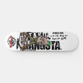 Prank is niet dood persoonlijk skateboard (Horizontaal)