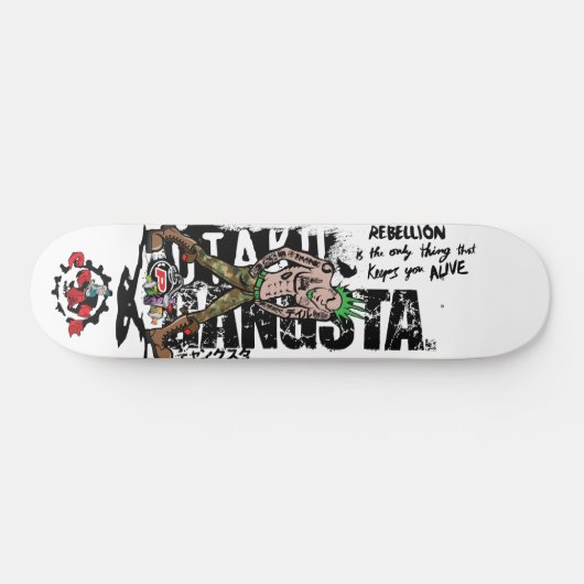 Prank is niet dood persoonlijk skateboard (Horizontaal)