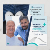 Prank kaart om vriend in verlegenheid te brengen,  (Voorkant / Achterkant)