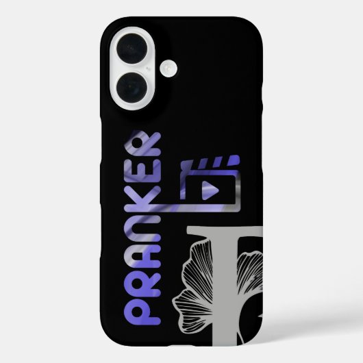 PRANKER iPhone Case Trend Abstracte Lavendel Viole (Achterkant)