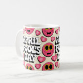 Pranks en giechels op komst koffiemok (Voorkant links)