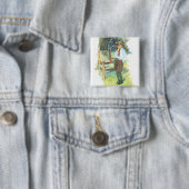 Prankster Vierkante Button 5,1 Cm (In situ)