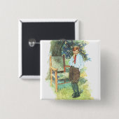Prankster Vierkante Button 5,1 Cm (Voorkant /achterkant)