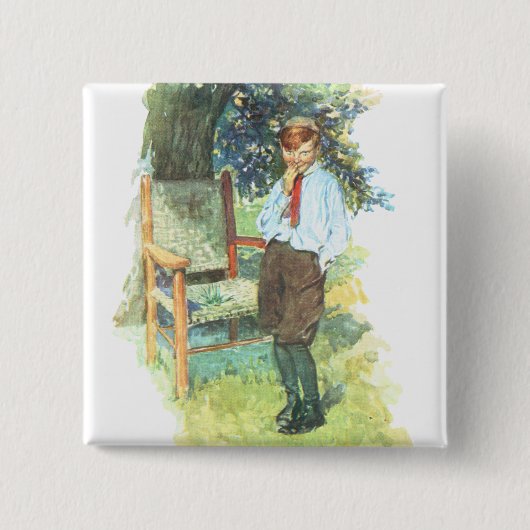 Prankster Vierkante Button 5,1 Cm (Voorkant)