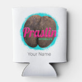 Praslin Seychellen Indische Oceaan  souvenir Blikjeskoeler (Achterkant)