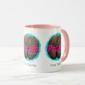 Praslin Seychellen Indische Oceaan  souvenir Mok (Voorkant rechts)