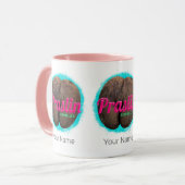 Praslin Seychellen Indische Oceaan  souvenir Mok (Voorkant links)