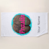 Praslin Seychellen Indische Oceaan  souvenir Strandlaken (Voorkant)