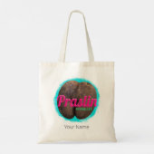 Praslin Seychellen Indische Oceaan  souvenir Tote Bag (Achterkant)