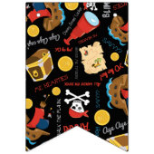 Prate Treasure Party Bunting Vlaggen Vlaggetjes (Tweede vlag)