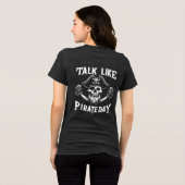 Praten als Pirate Day T Shirt Design (Achterkant volledig)