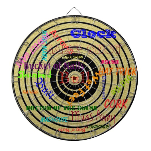 Praten Darts Dartbord (Voorkant)