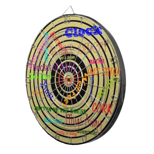 Praten Darts Dartbord (Voorkant Rechts)
