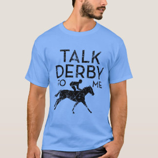 Praten Derby Me I Horse Racing Derby retro T-shirt
