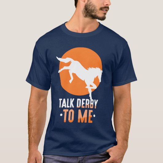 Praten Derby Me Rider Paardrijden Lover vrienden T-shirt (Voorkant)